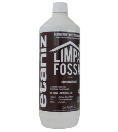 LIMPA FOSSA INCOLOR  1L DILUI 1LX5L - ETANIZ